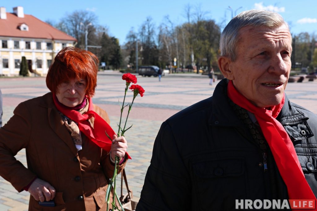Ленину 150: даже во время эпидемии гродненские коммунисты не забыли про вождя