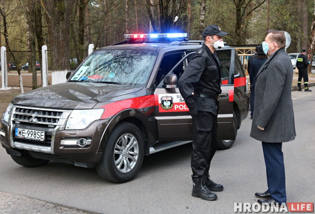 Для борьбы с коронавирусом в Гродно прибыла гуманитарная помощь из Польши