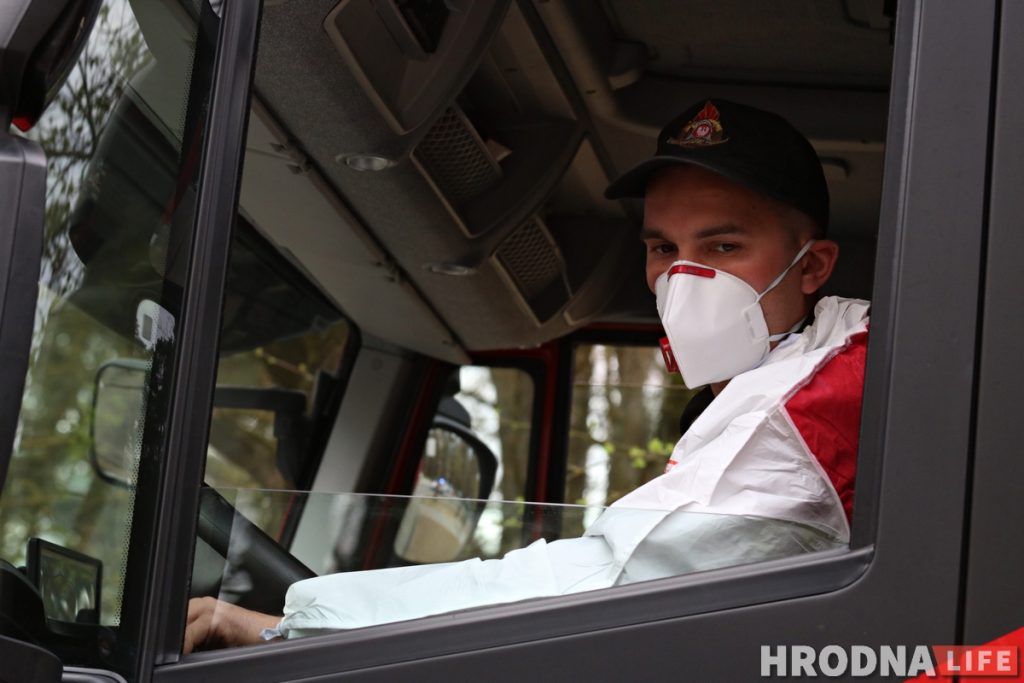 Для борьбы с коронавирусом в Гродно прибыла гуманитарная помощь из Польши