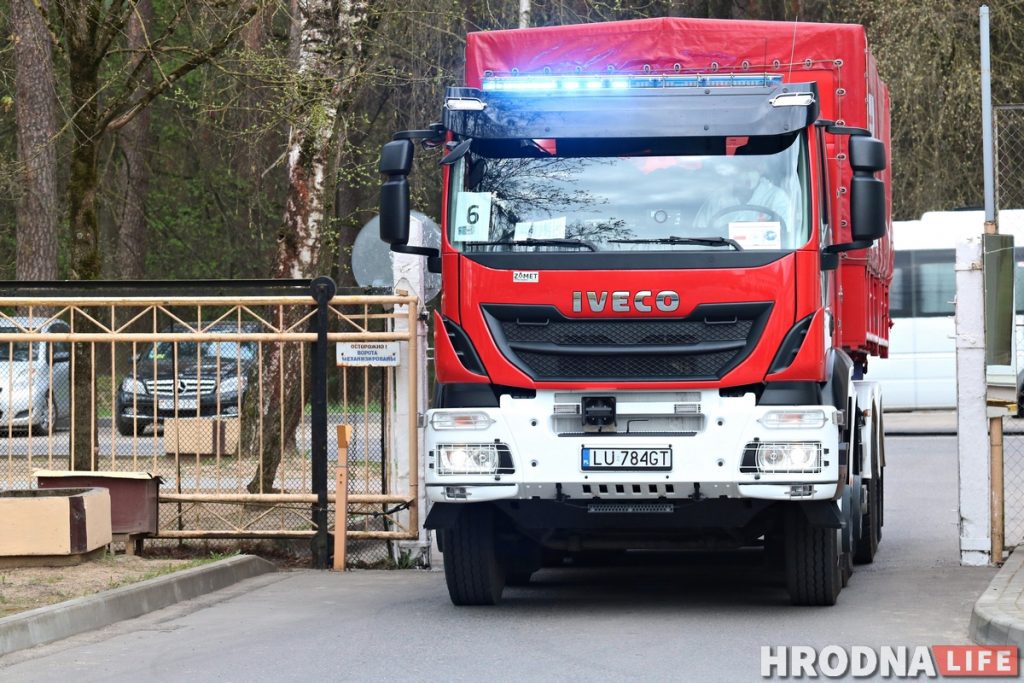 Для борьбы с коронавирусом в Гродно прибыла гуманитарная помощь из Польши