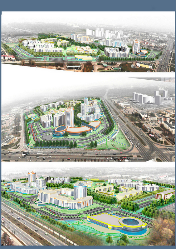 Новый микрорайон появится в Гродно. Существующие дома снесут Новый микрорайон появится в Гродно. Существующие дома снесут