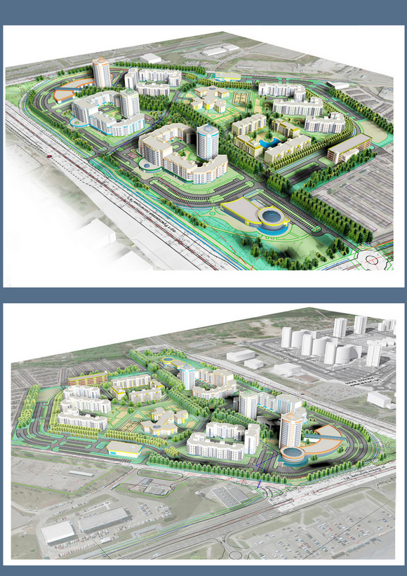 Новый микрорайон появится в Гродно. Существующие дома снесут Новый микрорайон появится в Гродно. Существующие дома снесут