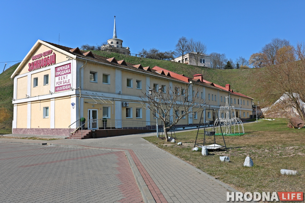 Новая фотозона появилась в Гродно между Новым замком и Драмтеатром