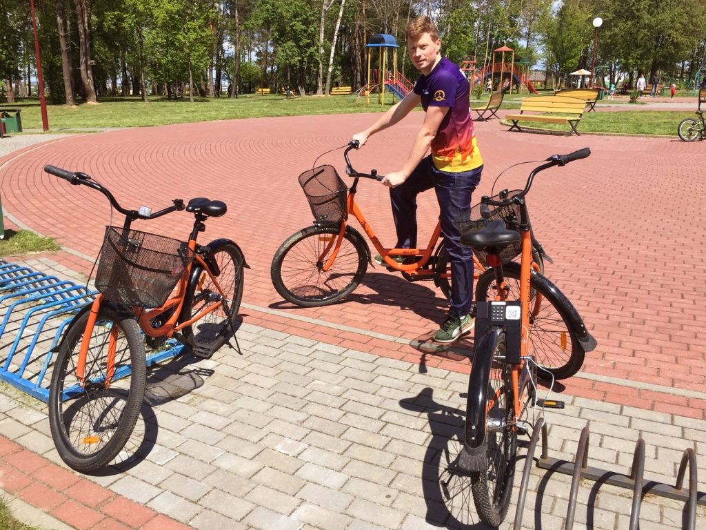 В Гродно тестируют первый байкшериг: всю прибыль обещают отдать на благотворительность