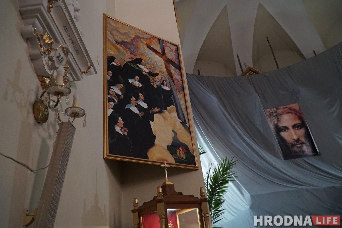 З нуля па старых фатаграфіях: у Гродне аднаўляюць алтар XVII стагоддзя