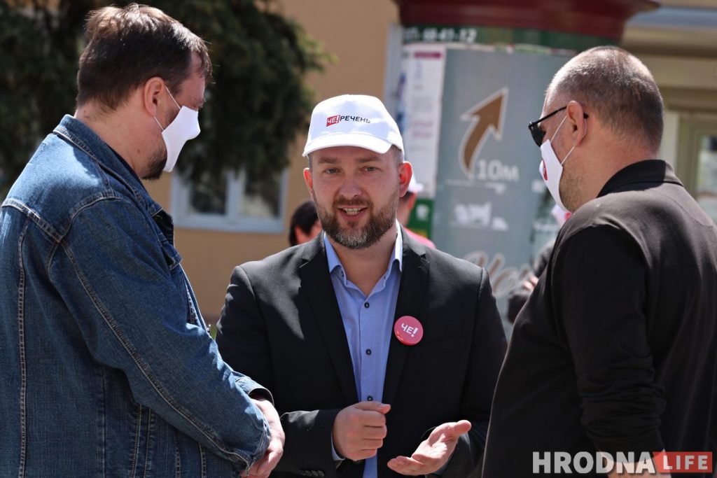 «Пришло время ЧЕ?» В Гродно Сергей Черечень рассказал, с чем идет на выборы