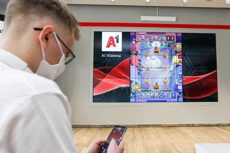 А1 испытала мобильный гейминг в тестовой сети 5G SA