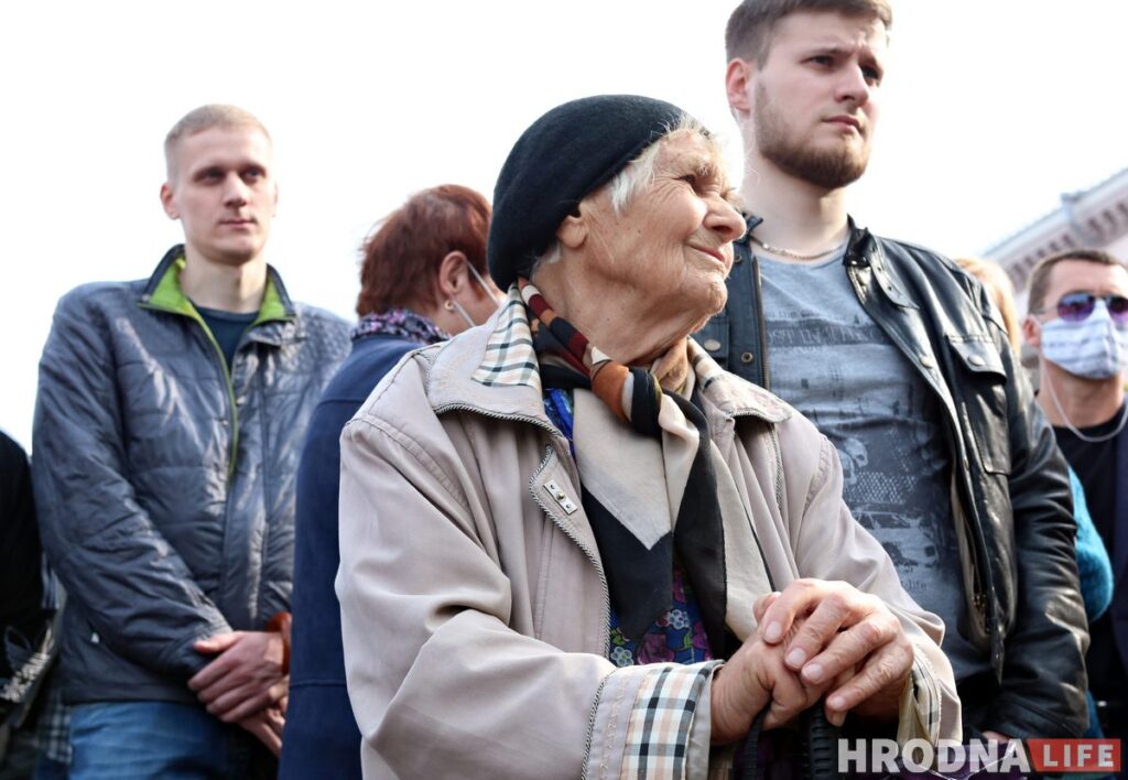 "Прэзідэнт - не бог і не цар". Што Валерый Цапкала гаварыў на пікеце ў Гродне