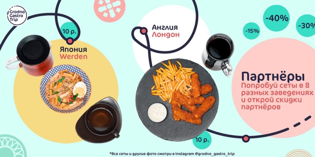 Grodno Gastro Trip. Гастрофест с национальным колоритом впервые пройдет в Гродно