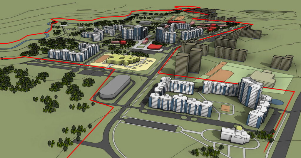 Якім будзе новы жылы мікрараён на Фолюшы? Ідуць абмеркаванні праекта