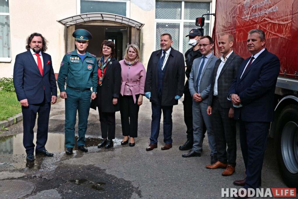 В Гродно прибыла гуманитарная помощь из Польши на 809 тысяч рублей