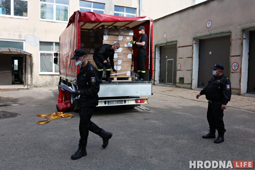 В Гродно прибыла гуманитарная помощь из Польши на 809 тысяч рублей