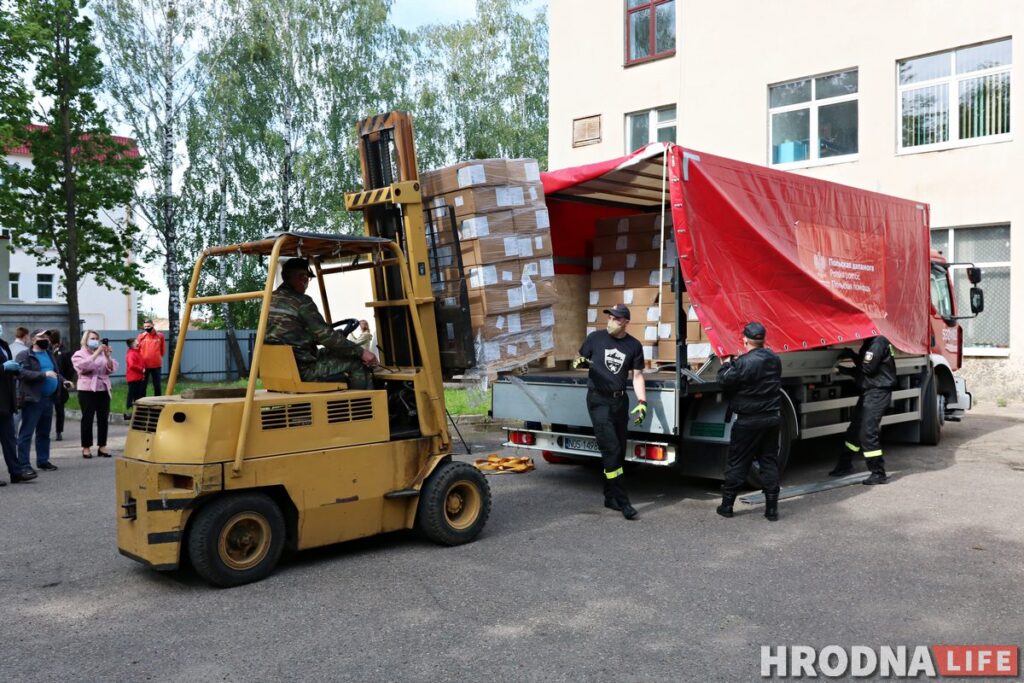 В Гродно прибыла гуманитарная помощь из Польши на 809 тысяч рублей