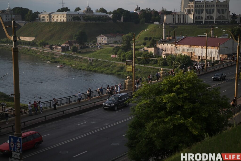 В Гродно прошла акция солидарности с задержанными