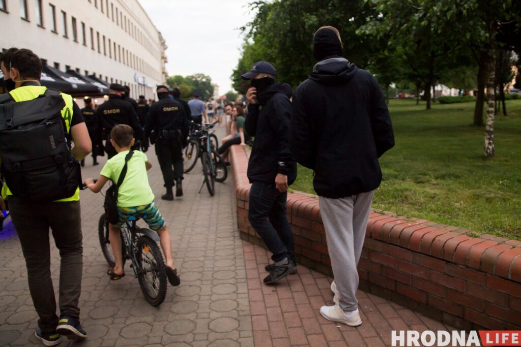 В Гродно прошла акция солидарности с задержанными