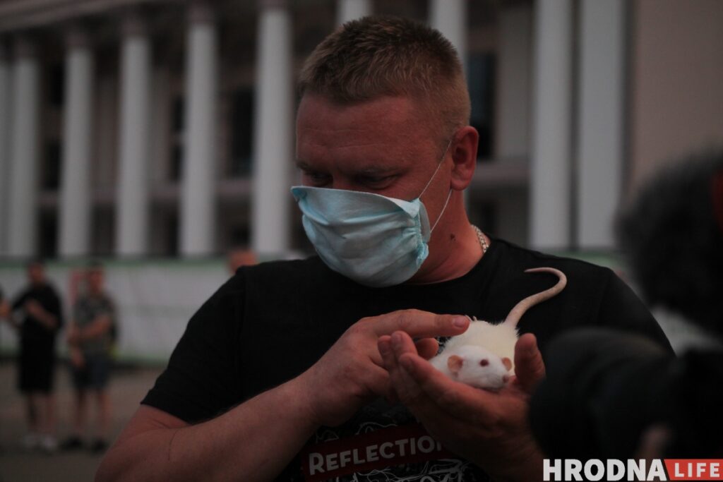 В Гродно прошла акция солидарности с задержанными