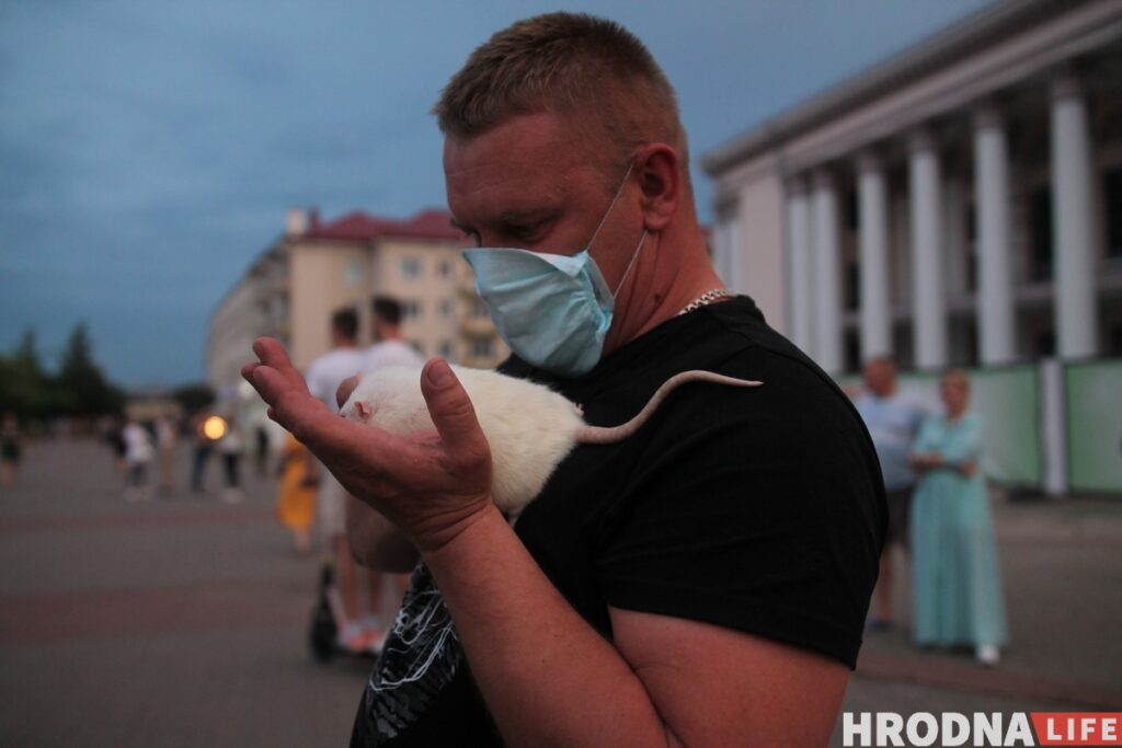 В Гродно прошла акция солидарности с задержанными