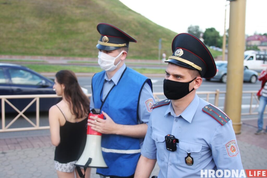 В Гродно прошла акция солидарности с задержанными