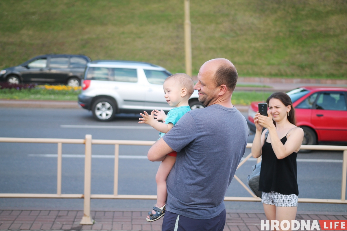 В Гродно прошла акция солидарности с задержанными