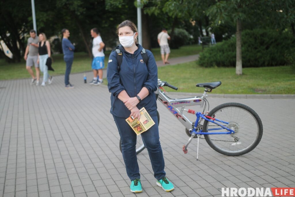 В Гродно прошла акция солидарности с задержанными