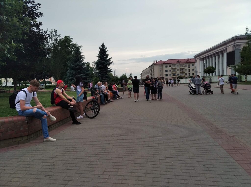 В Гродно задержали активиста "Страны для жизни" Евгения Амплеева