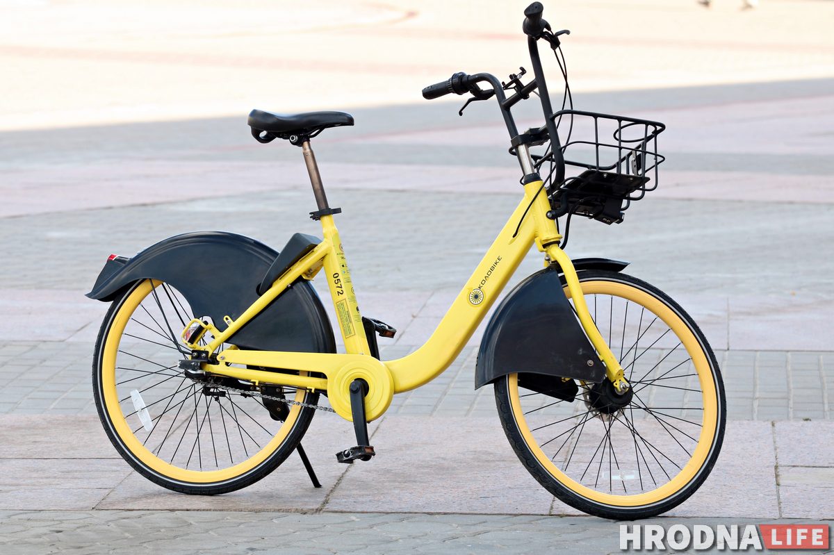 В Гродно запускают байкшеринг "Колобайк"