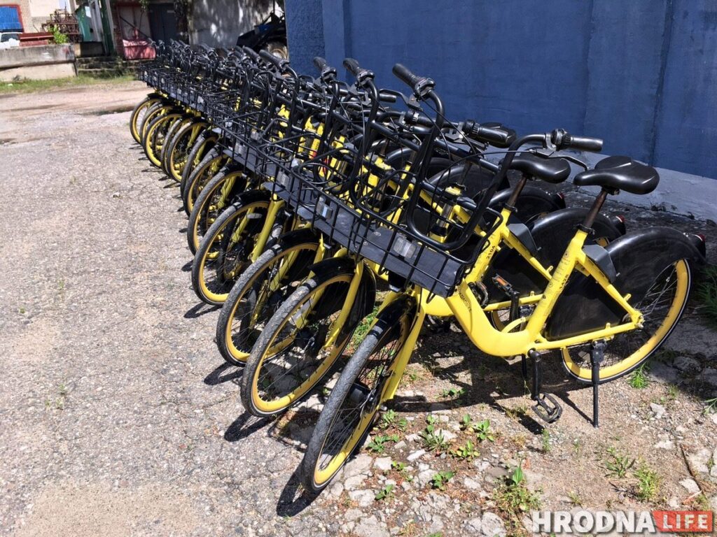 В Гродно запускают байкшеринг "Колобайк"