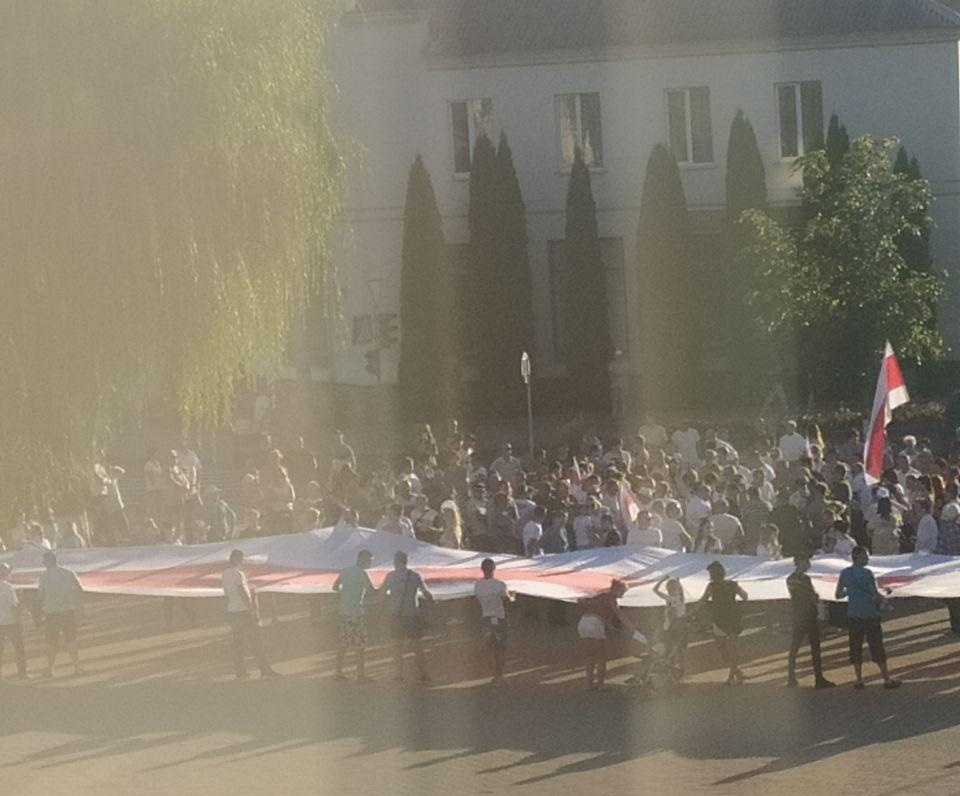 От 20 до 4000 человек: как протестовали города и деревни Гродненской области