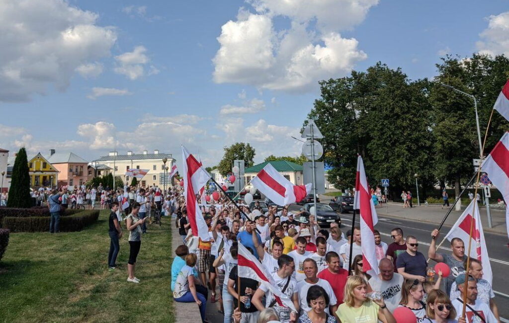 От 20 до 4000 человек: как протестовали города и деревни Гродненской области