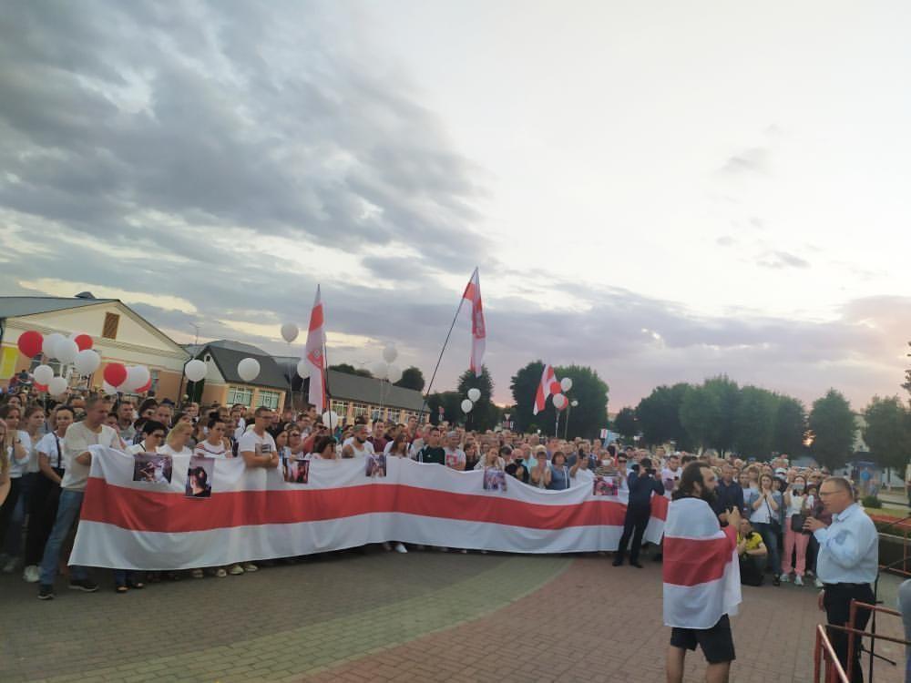 От 20 до 4000 человек: как протестовали города и деревни Гродненской области