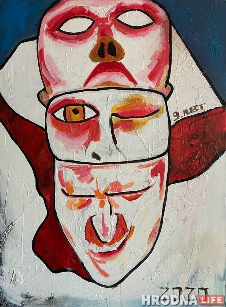 Художница из Гродно выставила на продажу картину “Revolution”. Вырученные средства пойдут на поддержку белорусов