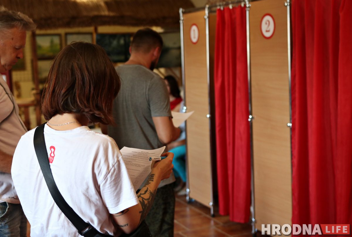 Вечер после выборов президента: онлайн из Гродно