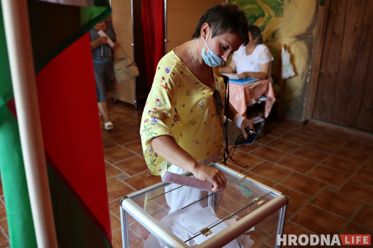 Вечер после выборов президента: онлайн из Гродно