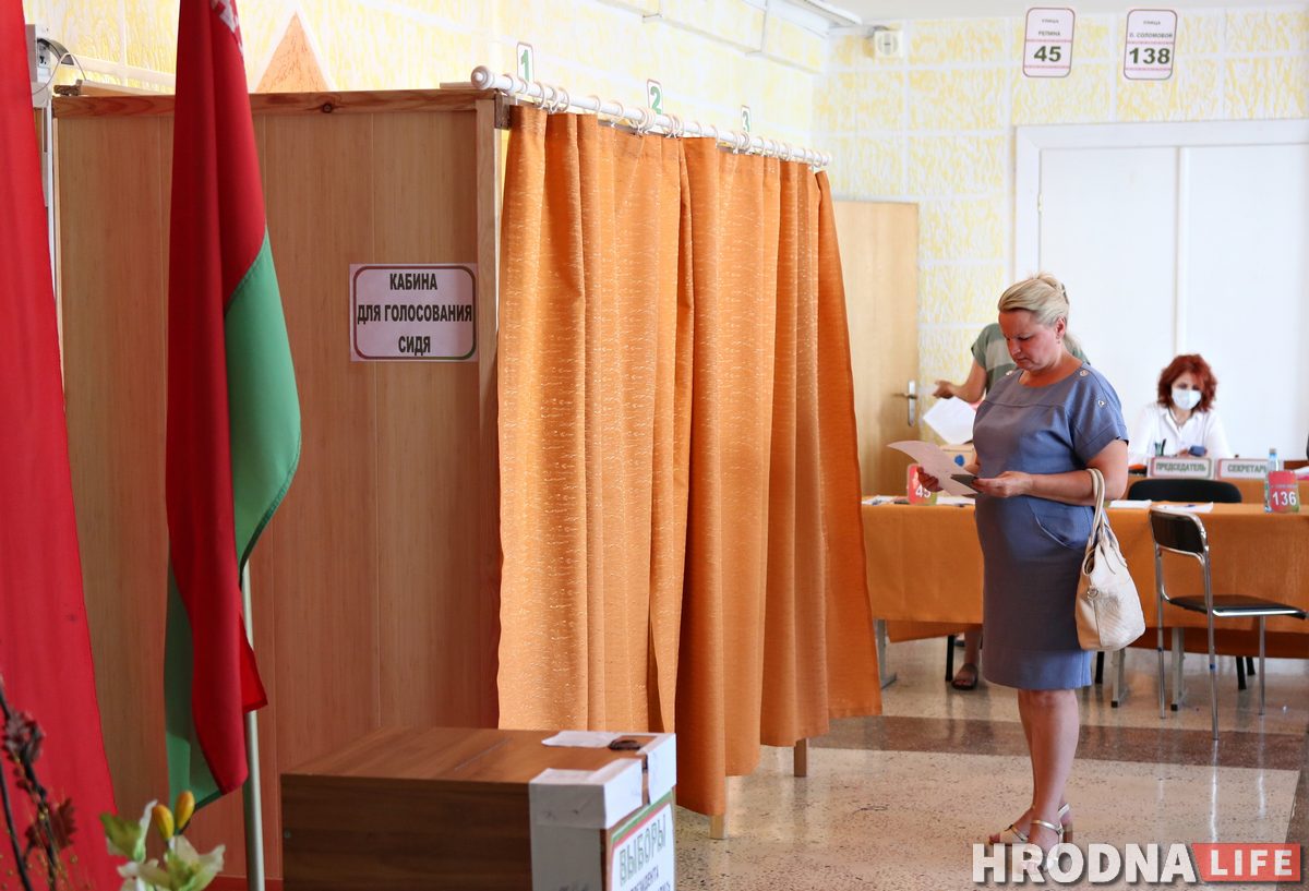 Вечер после выборов президента: онлайн из Гродно