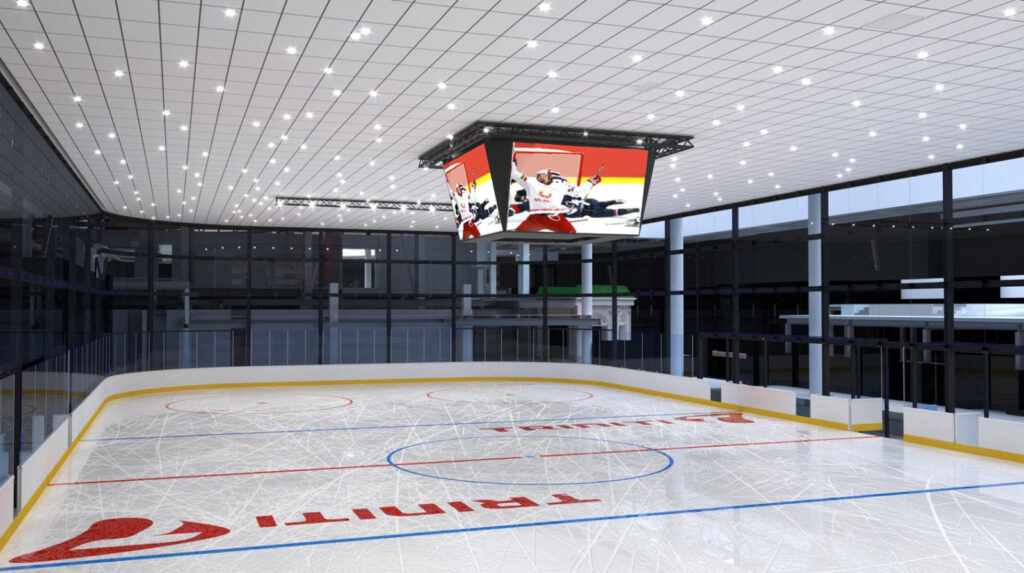 Торгово-развлекательный комплекс TRINITI открывает ледовую арену
