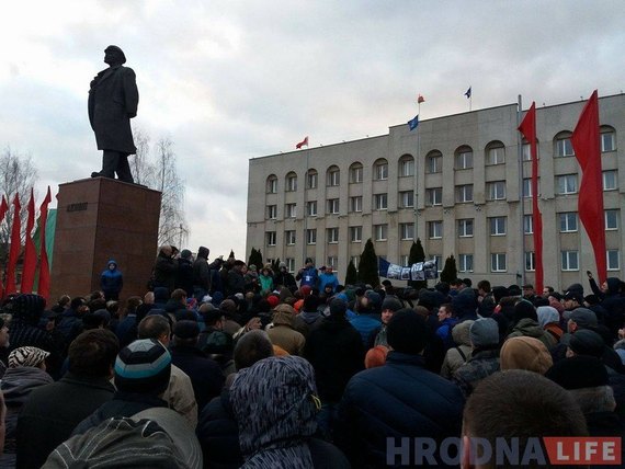 Гродно - город свободных людей. Как протестовали гродненцы в разные годы