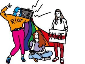 Выходят без своей символики: Гродненки из сообщества ЛГБТ+ про протесты, родителей и радужный флаг