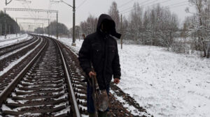 В Ошмянах задержали мужчину, повредившего ж/д полотно