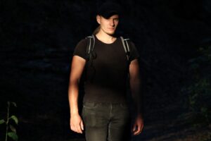 "Плохо спал, поссорился с женой". 3000 рублей компенсации попросил на суде милиционер, которому гродненец распылил газ в лицо Никита Самарин