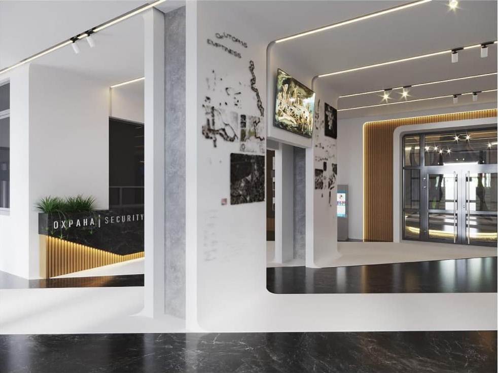 Скелет мамонта, аквариумы и послевоенные интерьеры. Показали, как будет выглядеть музей в бывшем Дворце текстильщиков