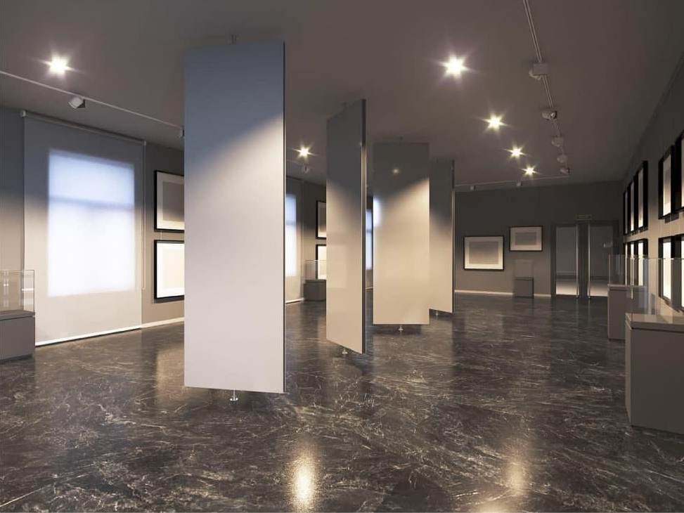 Скелет мамонта, аквариумы и послевоенные интерьеры. Показали, как будет выглядеть музей в бывшем Дворце текстильщиков