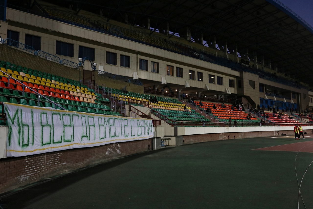 “До полной победы народа”. Фанаты футбольного “Немана” отказались возвращаться на трибуны