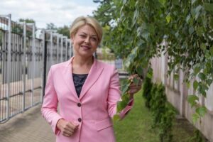 В Гродно задержали лидерку Союза поляков Анжелику Борис Анжелика Борис. Фото: Людмила Лебедь