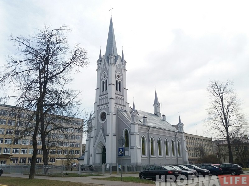 В Гродно вернулись столетние башенные часы из кирхи