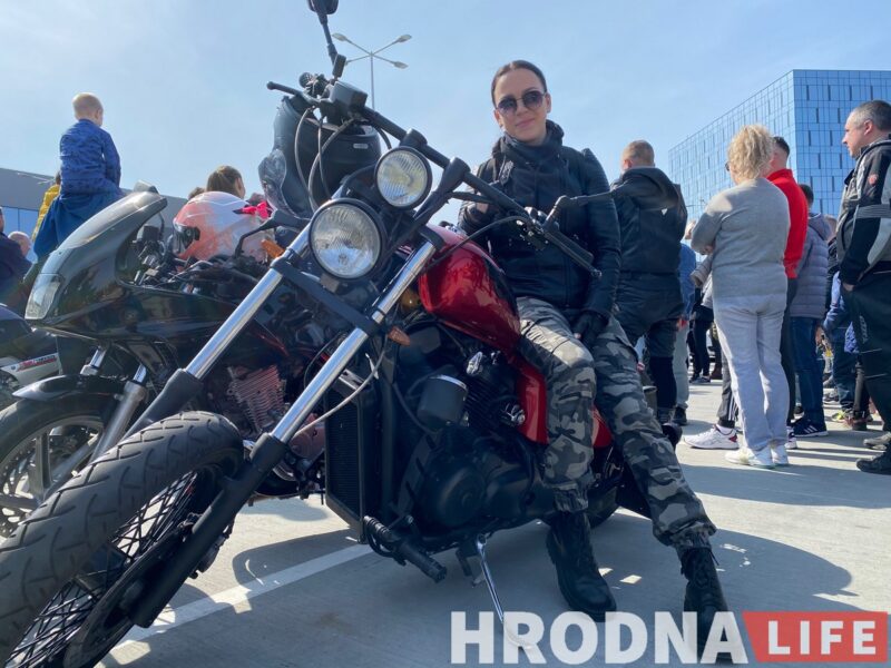 Мотосезон-2021 начали в Гродно пробегом по городу и открытием парковки