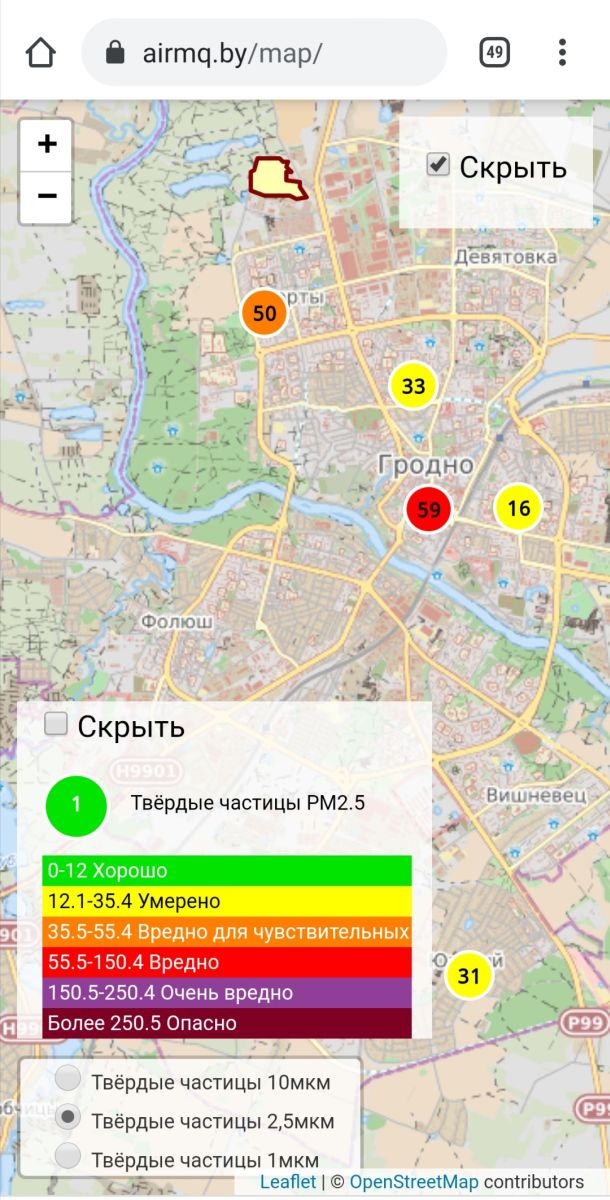 Выбросы и пыль. Мы проверили воздух в городе и рассказываем, как это может сделать каждый