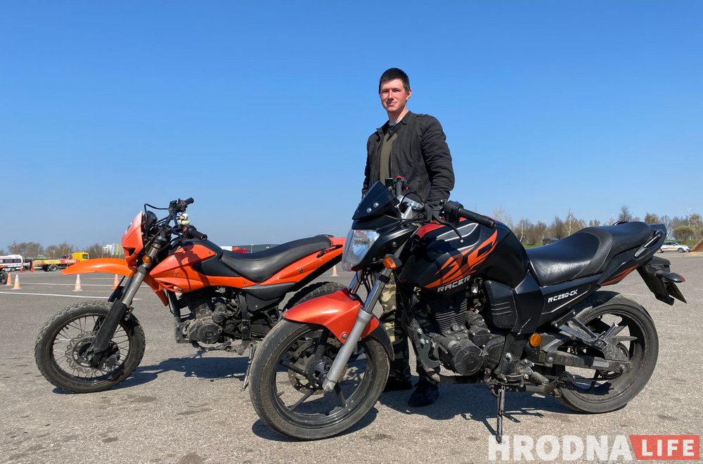 «Не вижу — не еду». Гродненские инструкторы-мотоциклисты, — о ключевых правилах для новичков
