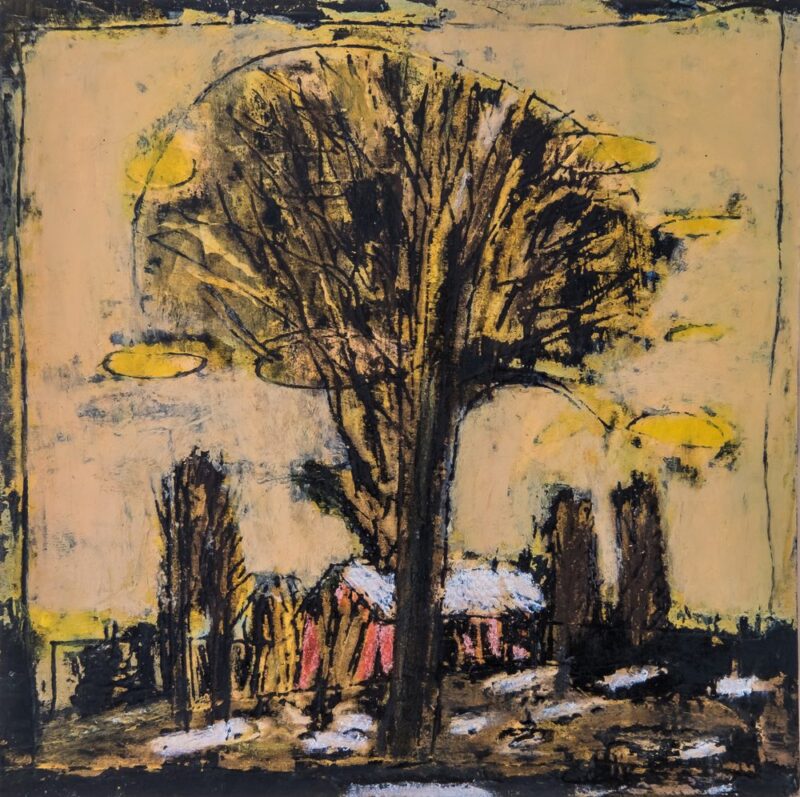 "Это же жуть, и она аккумулируется через меня". Гродненская художница открыла виртуальную выставку о заброшенных деревнях