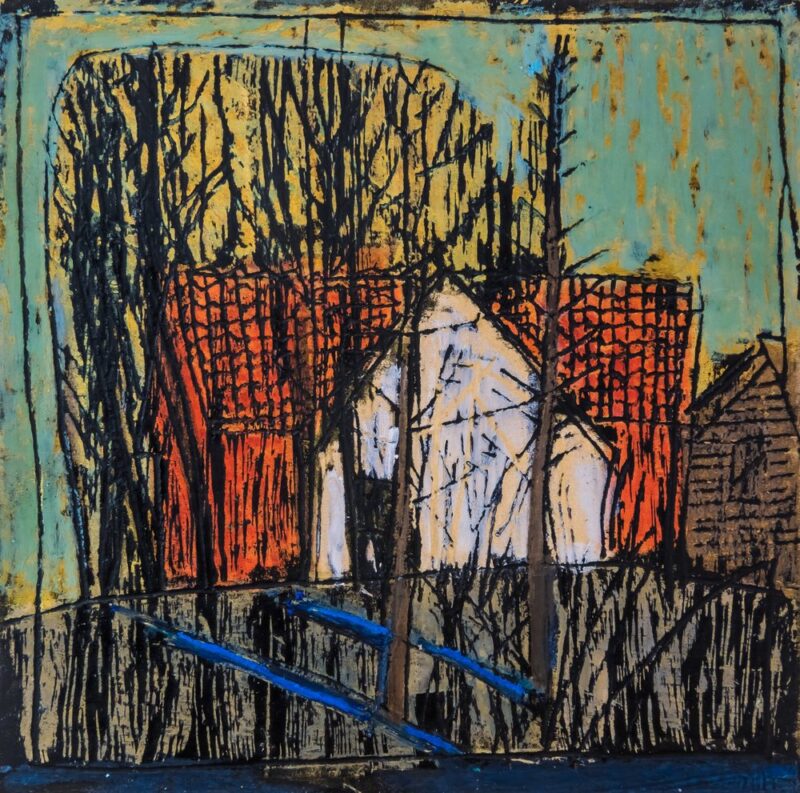 "Это же жуть, и она аккумулируется через меня". Гродненская художница открыла виртуальную выставку о заброшенных деревнях