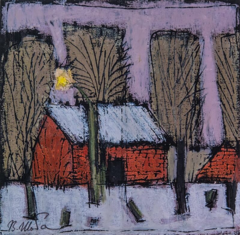 "Это же жуть, и она аккумулируется через меня". Гродненская художница открыла виртуальную выставку о заброшенных деревнях